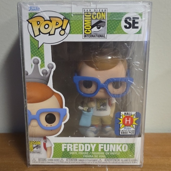 Funko Other - Funko Freddy Funko with Blue Glasses Vinyl Figure